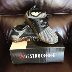 Indestructible Ryder Gray Shoes NEW Sz 8.5